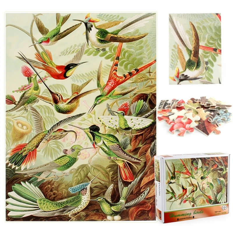 

1000 Pieces Of Adult Intellectual Puzzle Paper Puzzle Adult Intellectual Decompression Fun Family Intellectual Jigsaw