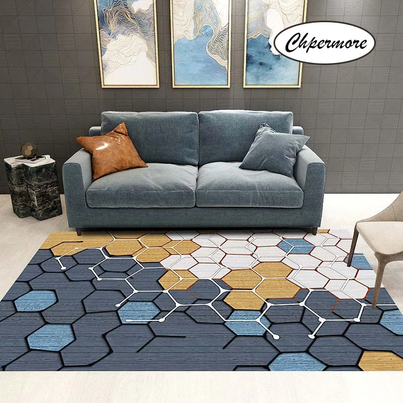 Большие геометрические коврики Chpermore в европейском стиле декоративные татами