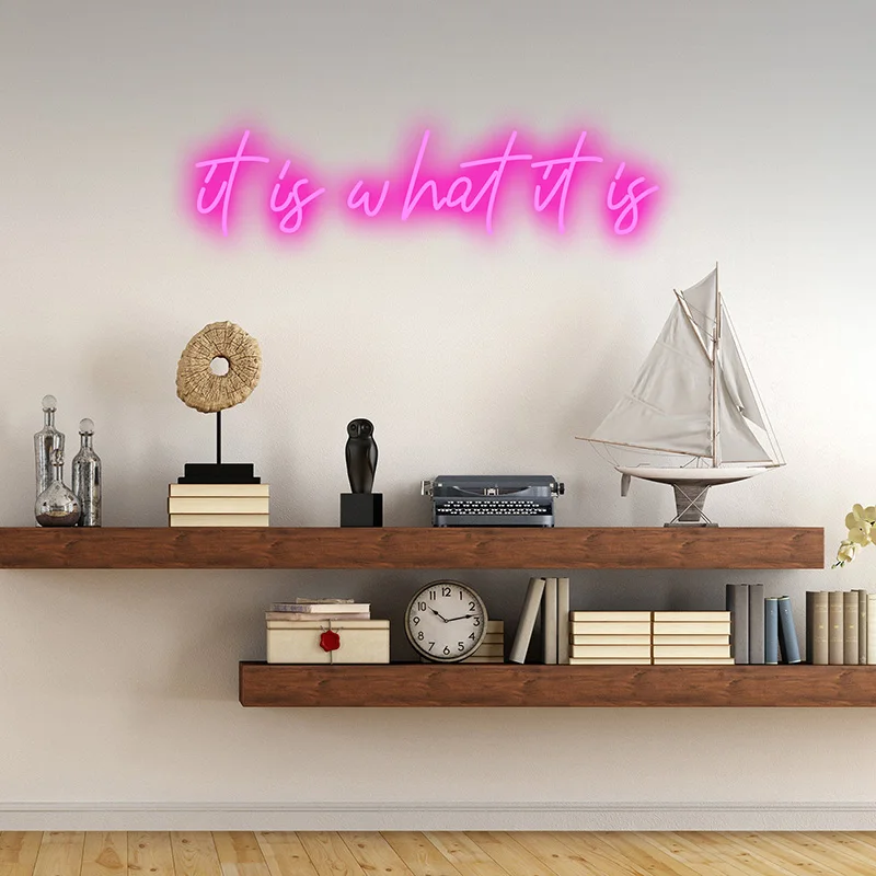 

HDJSign led neon sign Transparen cool light neones Custom bar decoracion in home dorm Wedding wall decor