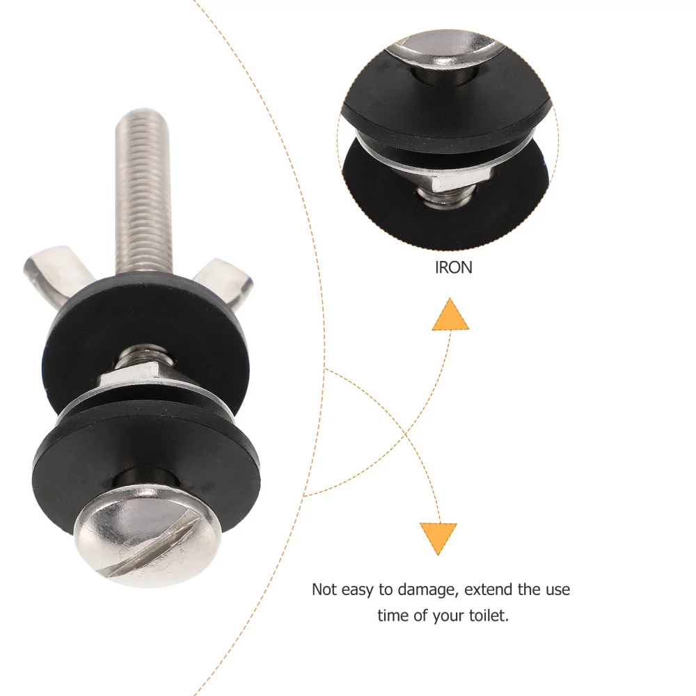 4 шт. винты для сиденья унитаза болты комплект запасных частей | Обустройство дома