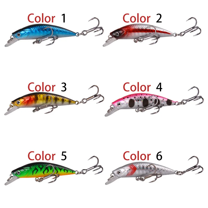 

60mm 6.7g light Sinking Minnow Lure Hard Pesca Bass Fishing
