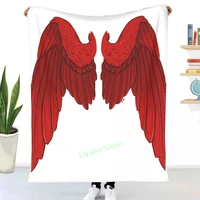 hawks wings throw blanket 3d printed sofa bedroom decorative blanket children adult christmas gift