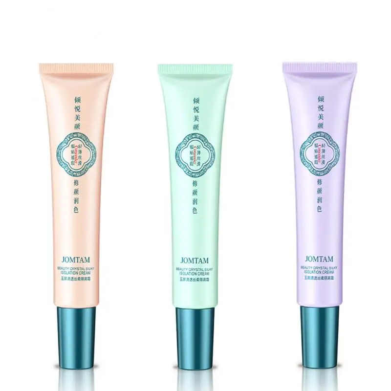 

Silky Isolation Foundation Cream Refreshing And Comfortable Skin-repairing Beauty Enhances Complexion Maquiagem Primer TSLM1