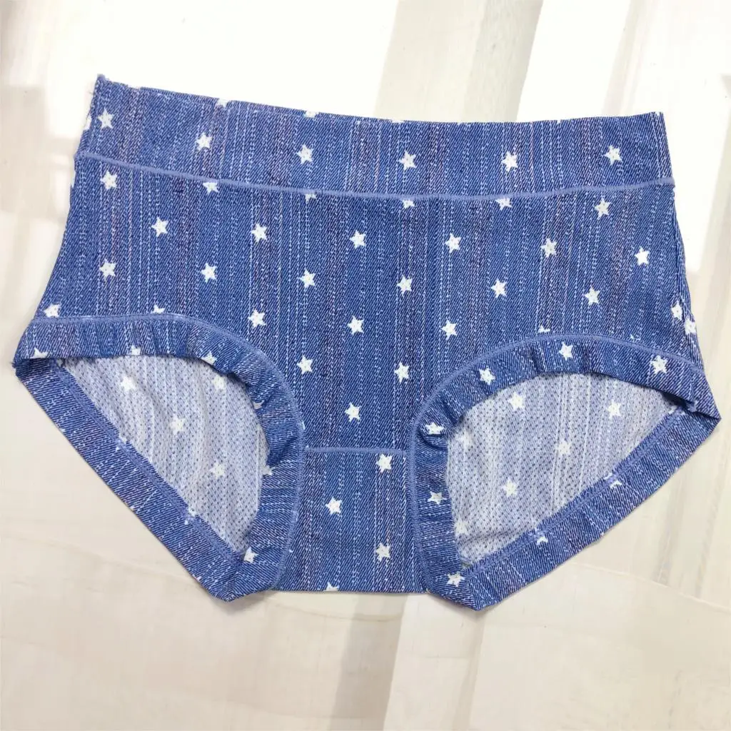 Трусики женские со средней посадкой с принтом|Женские трусики| |