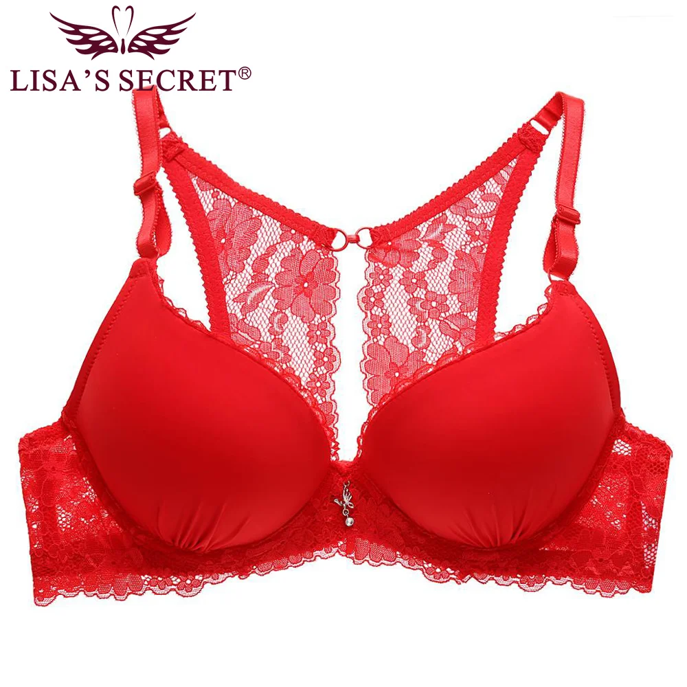 Сексуальный бюстгальтер женский кружевной борцовка большой размер пуш ап нижнее