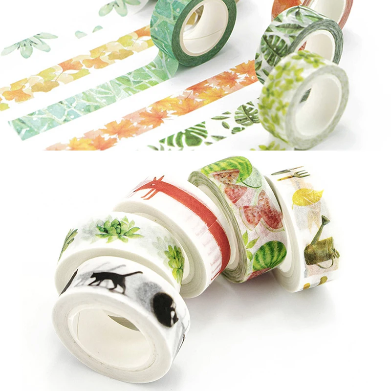 

Japanese Seamless Hand Account Paper Tape Washi Tape Tape Supplies Office Cinta Decorativa Stationery Masking N7Z8 Adhesiva K5E4