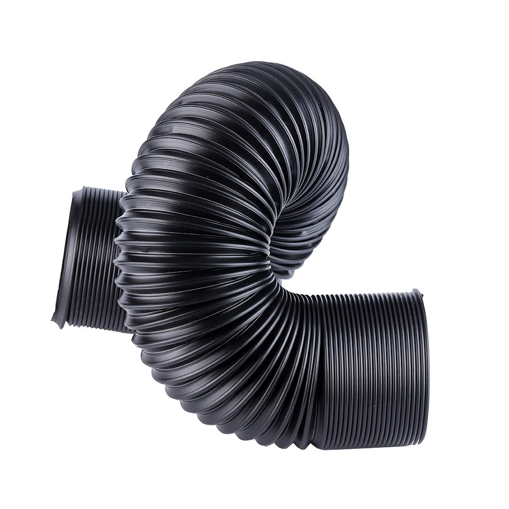 

63/76mm Car Inlet Pipe Vacuum Bellow Plastic High Flow Ducting Intake Admission Bent Folding Tube Auto Parts