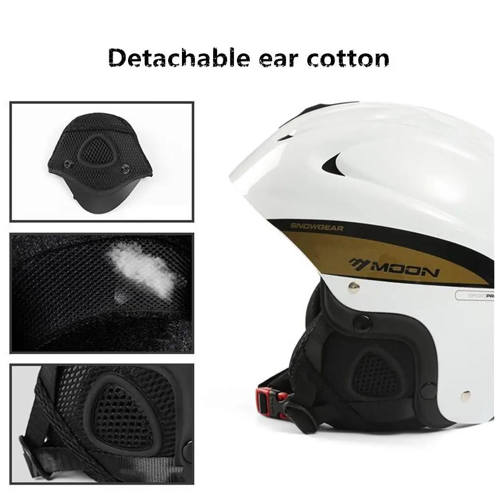 Kuulee унисекс усиленный светильник для лыжного шлема спорта на открытом воздухе