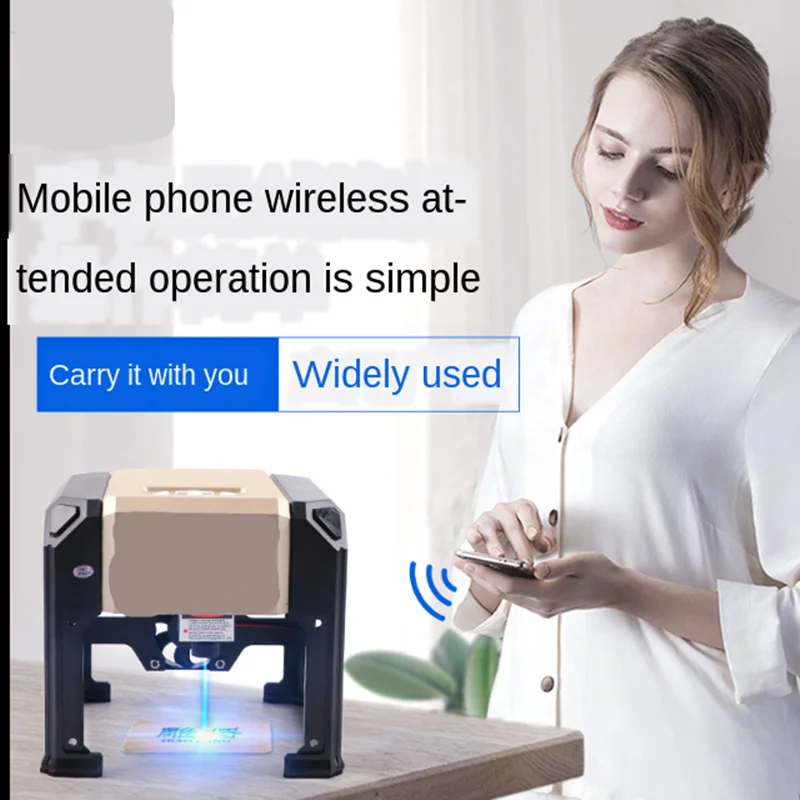 

Commercial Mini Laser Engraving Machine Portable Smallest PalmdiyEngraving Universal Household Laser
