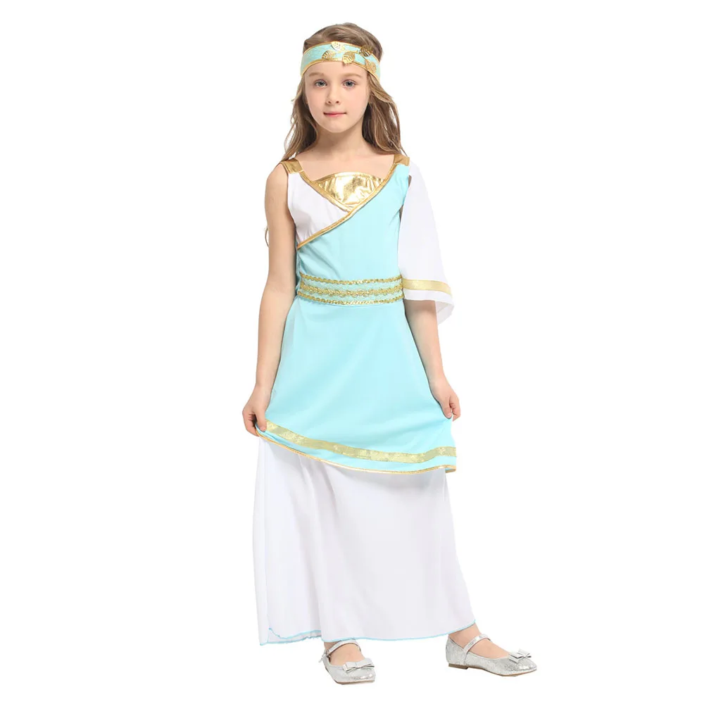 Детская Греческая богиня косплей девушки венерина мандарин на Хэллоуин