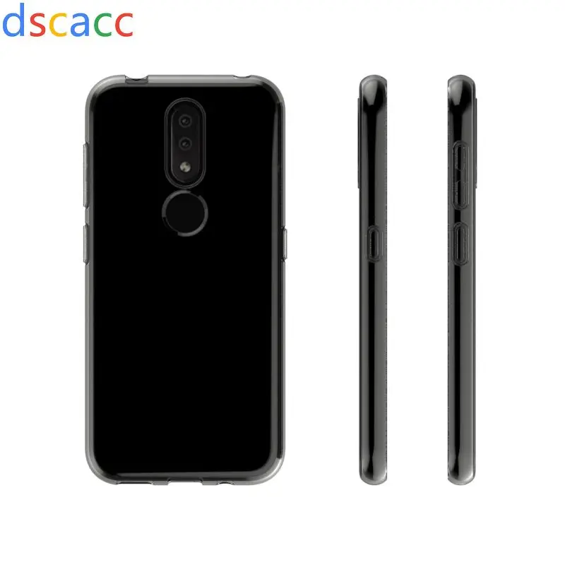 Прозрачный мягкий чехол DSCACC из ТПУ для Nokia X71 4 2 3 1 5 6 Plus 7 X7 X5 9 PureView 100 шт. | Мобильные