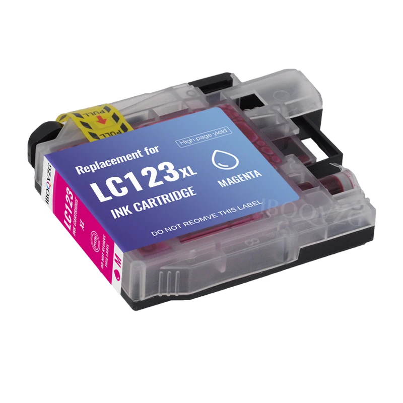 IBOQVZG для Brother LC123 LC-123 LC123XL совместимый чернильный картридж MFC-J650DW MFC-J6720DW MFC-J6520DW