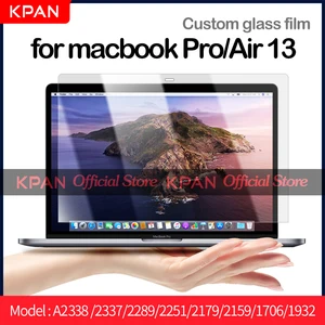 kpan macbook pro air 13 3 2016 2020 m1 flexible glass screen protector hd a2338 a2337 a2289 a2251 2179 2159 1706 1708 1932 1989 free global shipping
