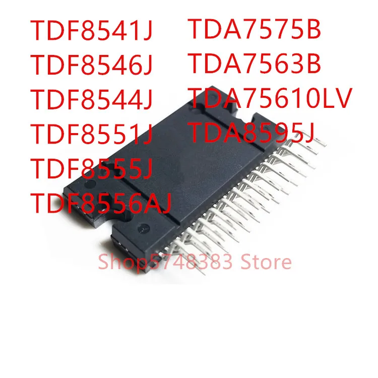 10 шт. TDF8541J TDF8546J TDF8544J TDF8551J TDF8555J TDF8556AJ TDA7575B TDA7563B TDA75610LV TDA8595J ZIP | Электроника