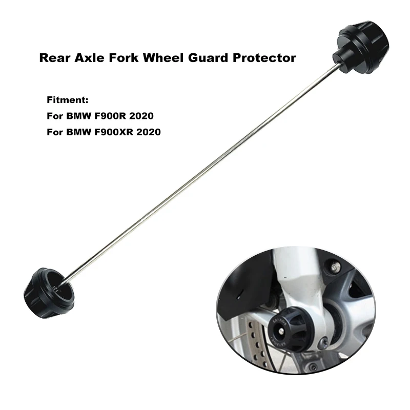 Мотоциклетная задняя ось вилка слайдеры защита колеса от падения для BMW F900R F900XR F