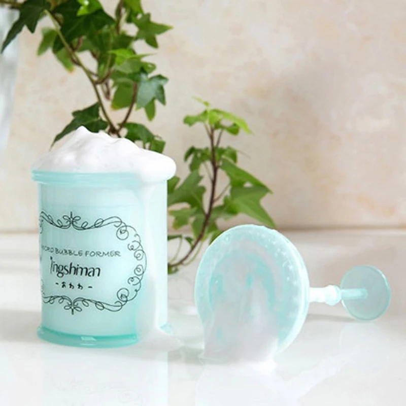 

New 1pcs Simple Face Cleanser Shower Bath Shampoo Foam Maker Bubble Foamer Device Cleansing Cream Foaming Clean Tool