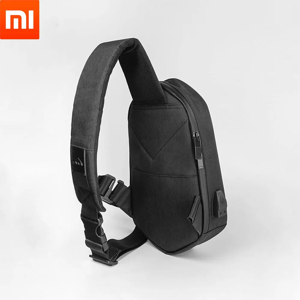 Рюкзак Xiaomi Youpin из полиуретана цветная Водонепроницаемая нагрудная сумка с