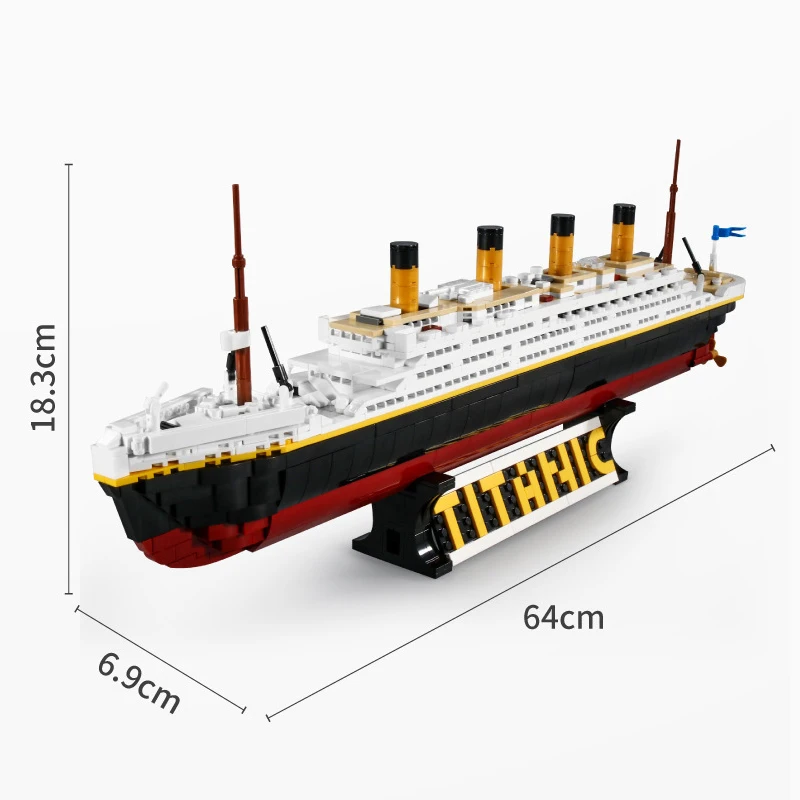 Конструктор из известного фильма сделай сам SY BLOCK Титаник морской транспорт