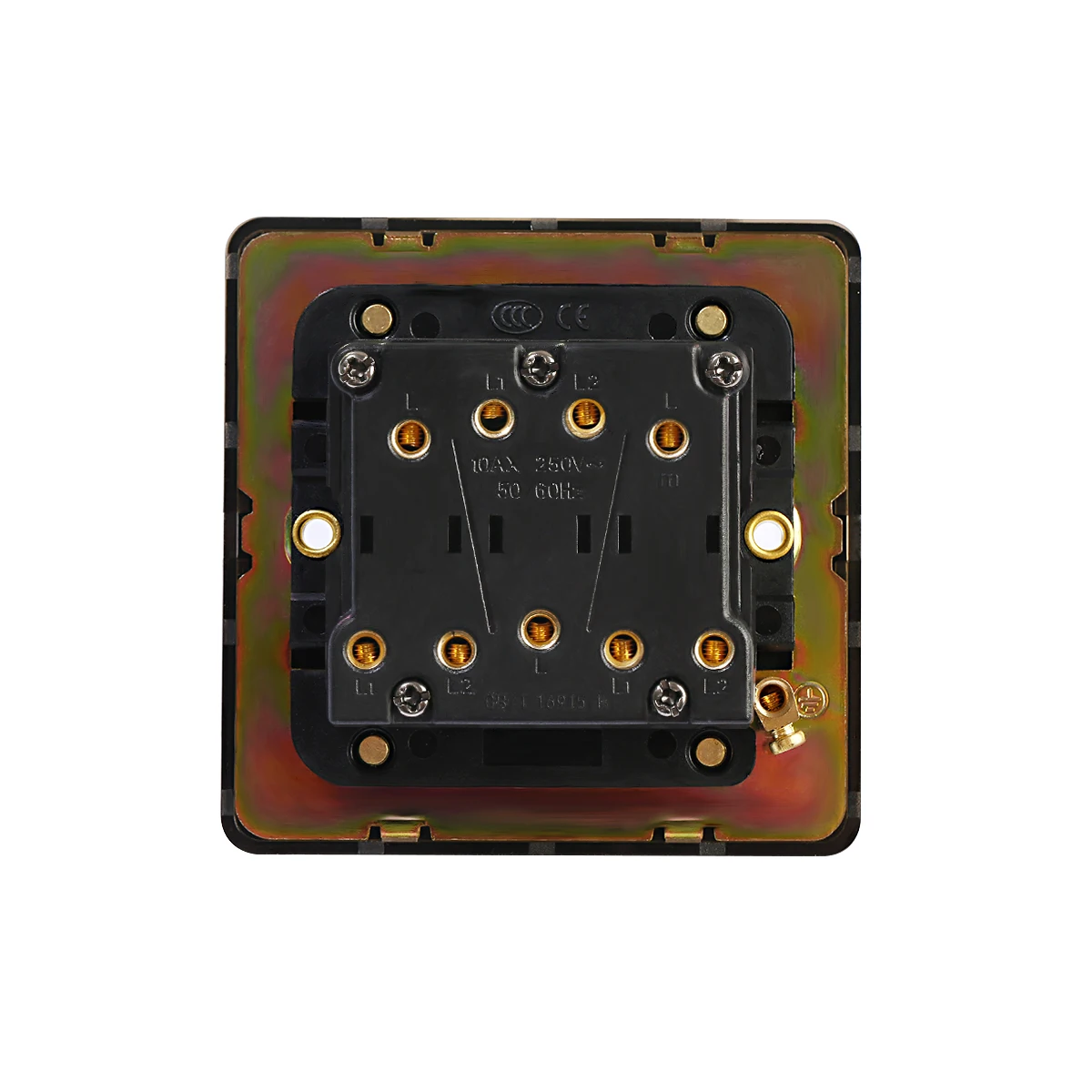 

Bingoelec Brass Wall Mechanical Switch Luxury Villa Power Electrical Light Switch 1/2/3 Gang Vintage Retro Toggle Switch