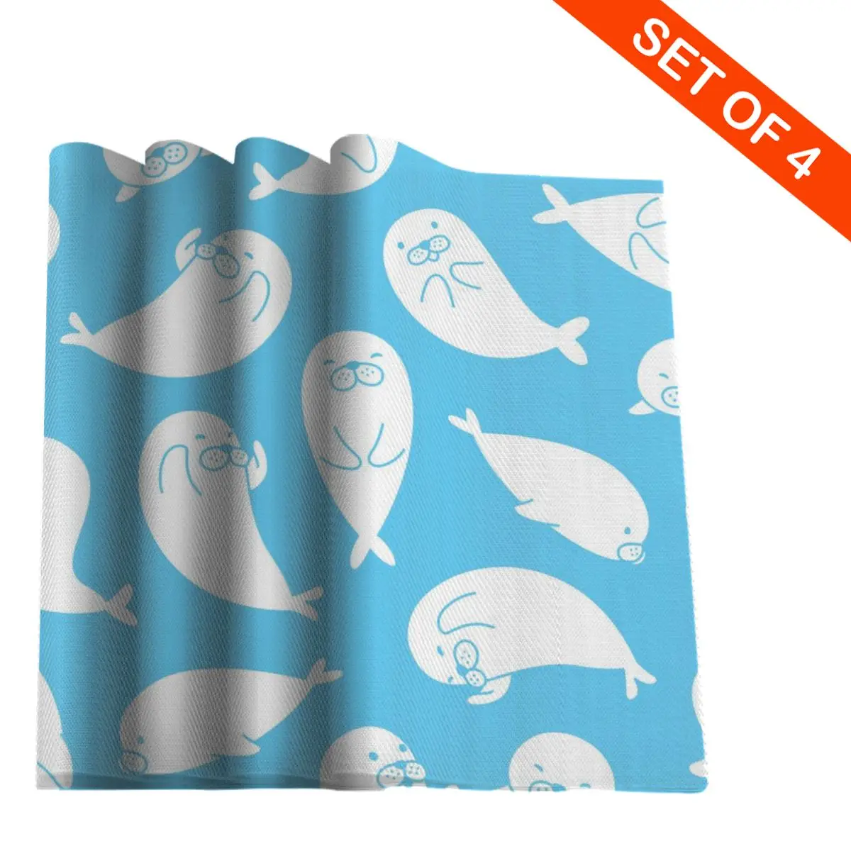 Мультяшный Морской льв Медведь Полярный медведь подставка для обеденного стола