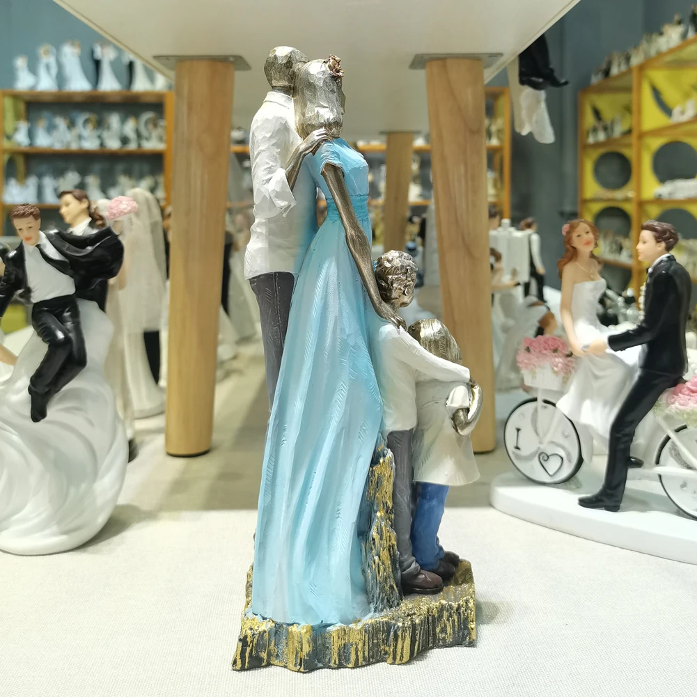 

Zayton Family Statues Resin Crafts Home Decoration Sculptures Figures Funiture Ornaments Accessories For Living Room
