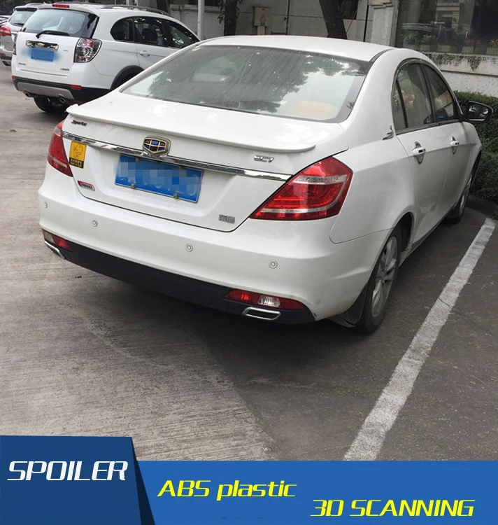 Спойлер для GEELY EC7 высококачественный спойлер из АБС-материала заднего крыла