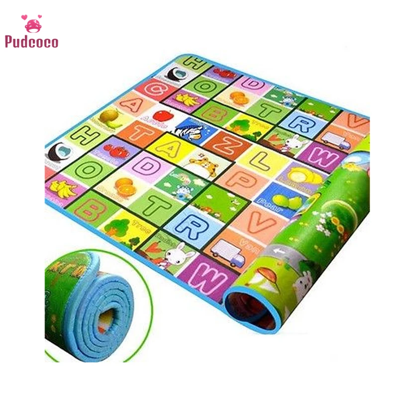 Pudcoco игровые коврики для маленьких детей Одежда ясельного возраста милые ползать