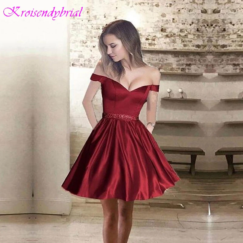 SQM224 vestidos de fiesta noche атласные вечерние платья Простые Вечерние для выпускного