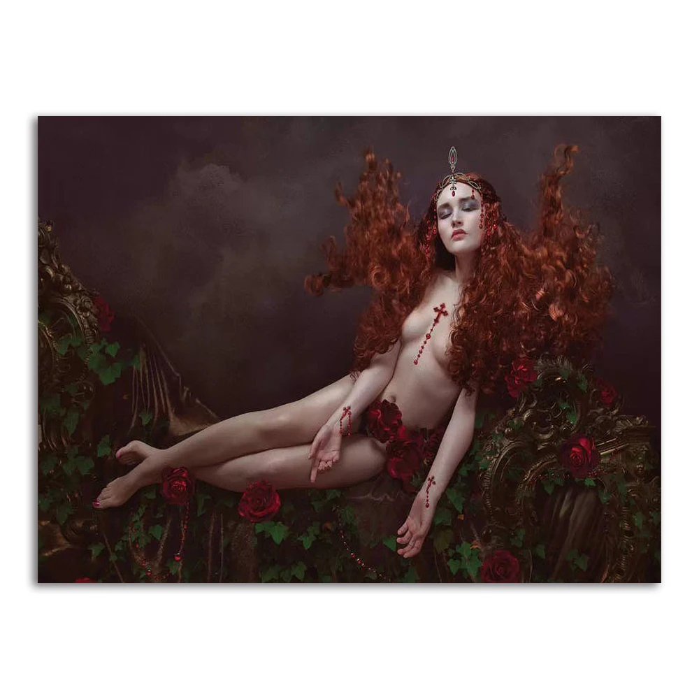 Настенная картина на холсте с рисунком цветов, скандинавские плакаты и принты, Настенный декор для спальни, Декор без рамки