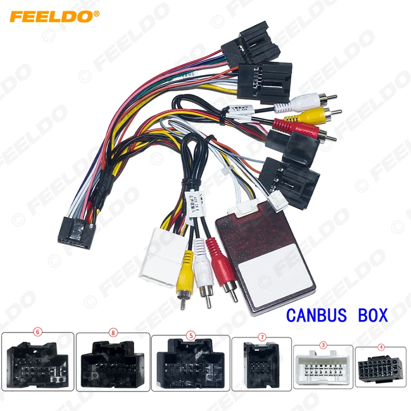 FEELDO стерео аудио 16PIN Android кабель питания адаптер для Chevrolet Captiva Epica CD/DVD