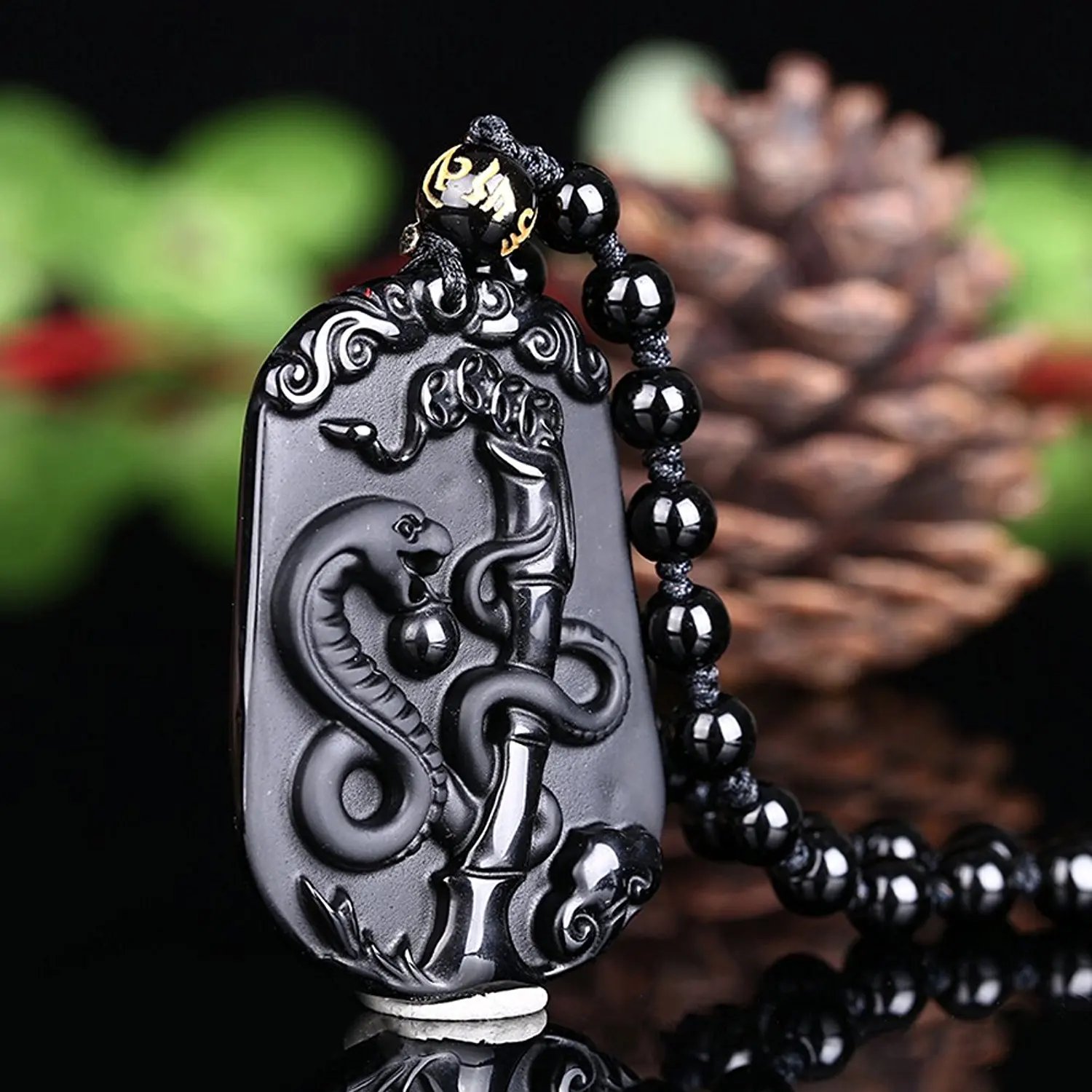 LETSFUN Изящные Ювелирные изделия чистое натуральное ожерелье со знаком зодиака