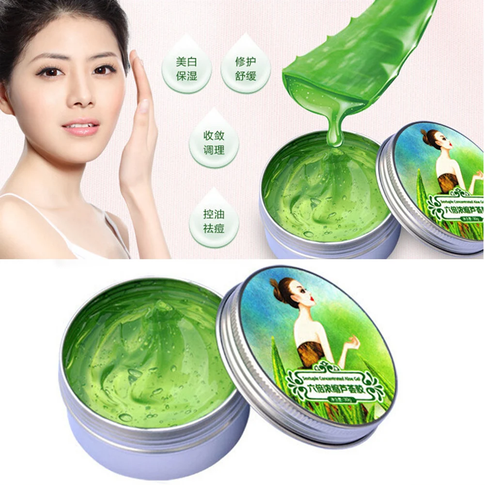 Натуральный шестикратный Концентрированный гель-крем с алоэ вера идеальное