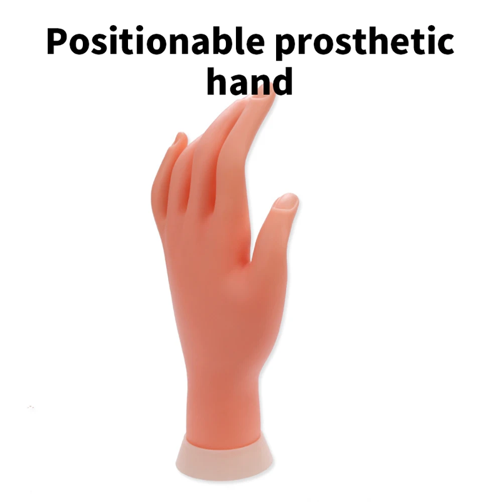 

Тренировочная модель для рук для маникюра, гибкий подвижный протез, мягкий принтер для накладных ногтей, инструмент для маникюра
