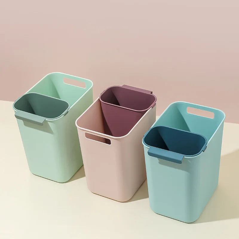 Modern Trash Can Plastic Kitchen Storage Garbage Sorting Standing Eco-Friendly Rangement Cuisine Waste Bins BG50WBZ | Дом и сад