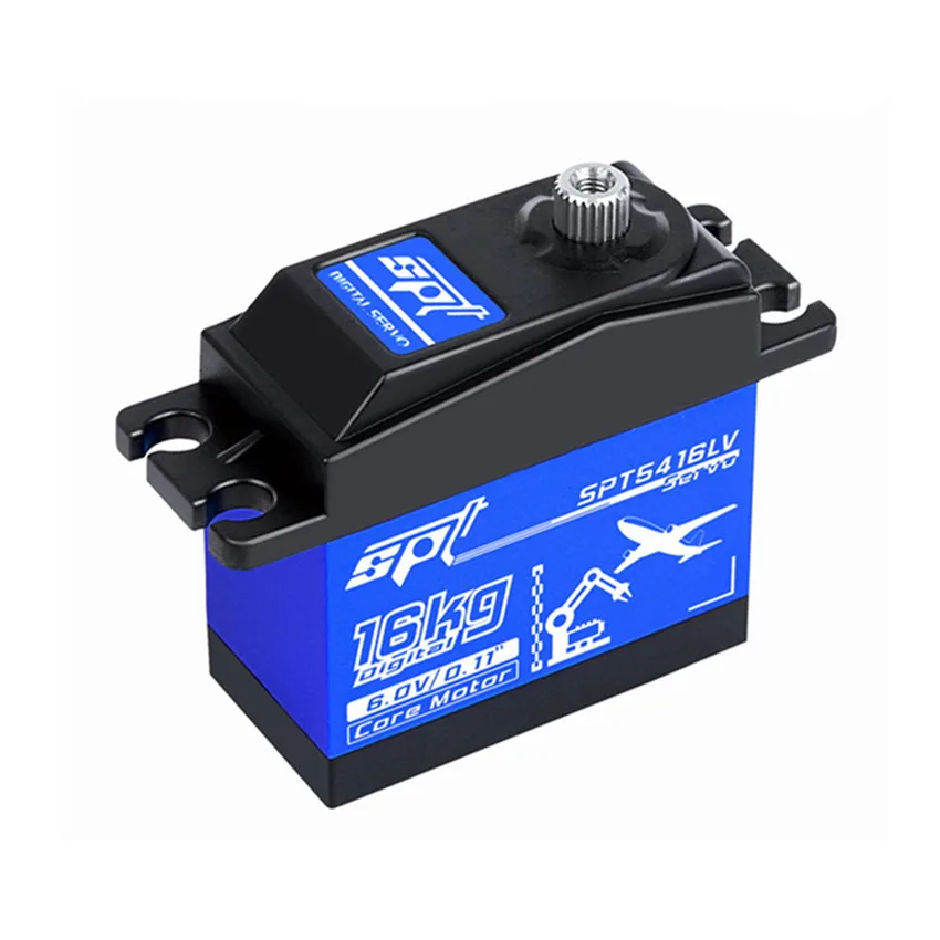 SPT5416LV 16kg Core Motor высокоскоростной цифровой сервопривод Rc Drift Car большой угол