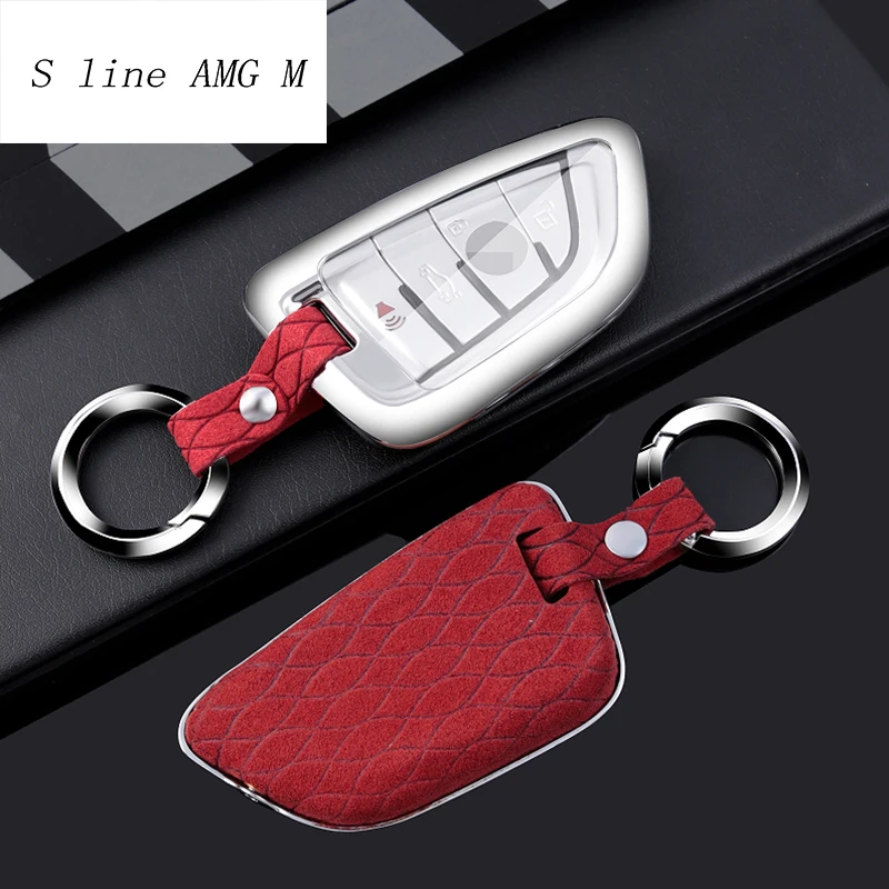 

Автомобильный Стайлинг брелоки Защитная крышка наклейки для BMW X1 X3 x5 x6 F15 F16 E84 защитная оболочка Флокирование интерьер авто аксессуары