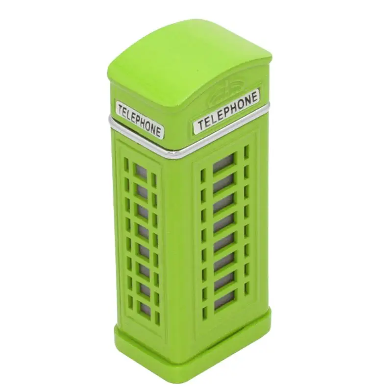 Открытый портативный пепельница телефонная будка Ретро стиль сигарета