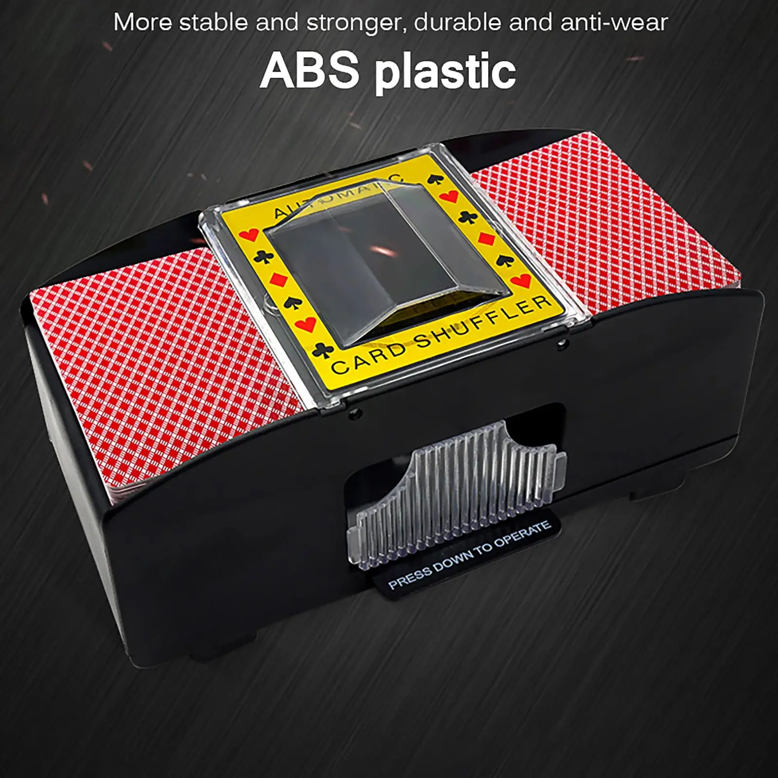 

Automatic Poker Card Shuffler Electronic Poker Card Shuffling Machine Battery Operated Cards Playing Tool For Outdoor Activity