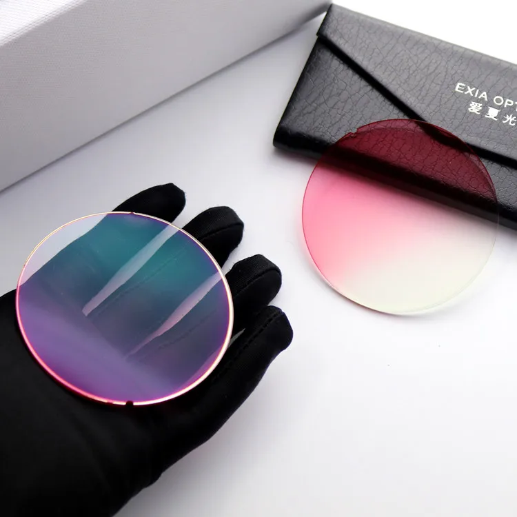 Солнцезащитные очки линзы фотохромные серый SHMC зеленый UV400 X серии База Кривая 2 EXIA оптический