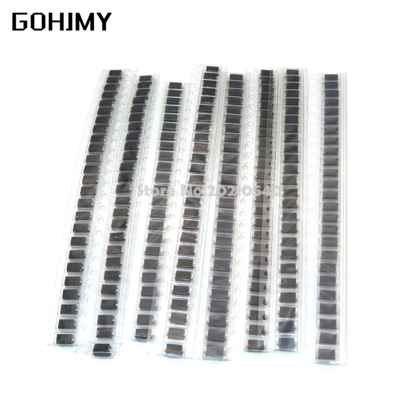 

8 значений, 200 шт., M1 1N4007 M4 M7 SS14 SS16 SS24 SS34 RS1M