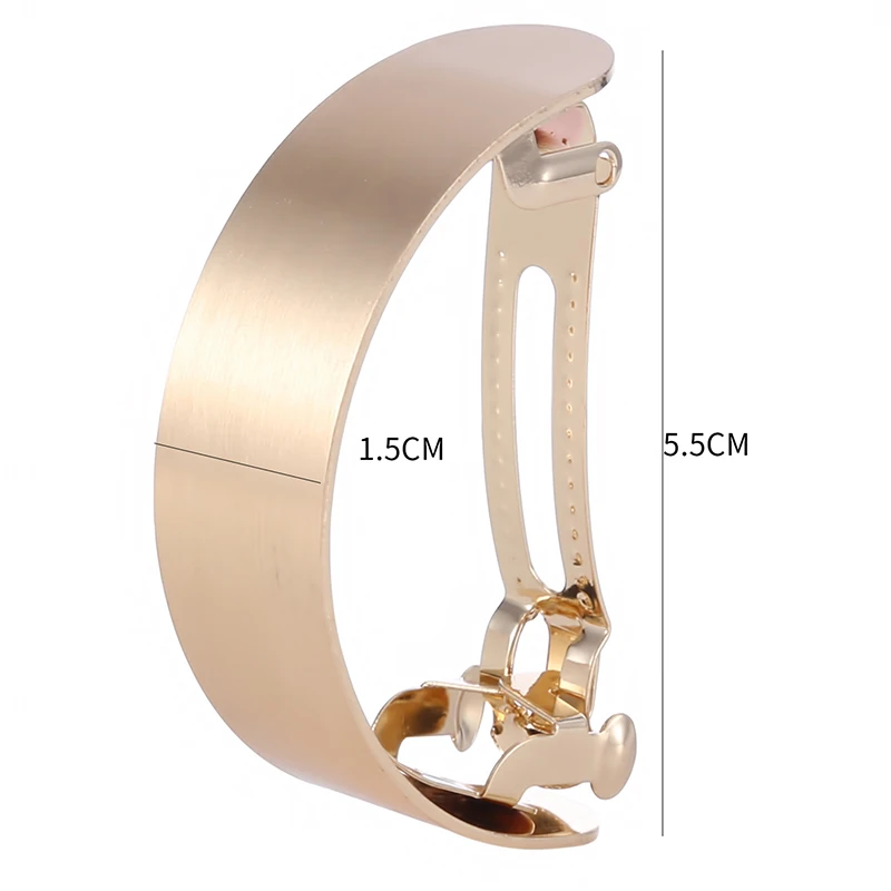 

Fashion Metal Hair Clips For Women Hairpin Barrettes Hair Barrette Ponytail Holder Girls Hair Accessories Female Styling
