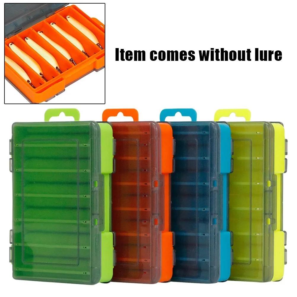 

Double Sided High Strength Fishing Storage Box Fishing Accessories Lure Hook Box Multiple Use Fishing Tackle Storage Box