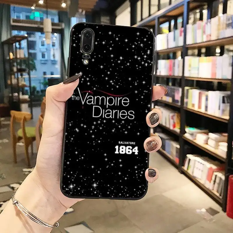 

The Vampire Diaries Stefan Damon Salvatore Phone Case For Huawei honor Mate P 10 20 30 40 i 9 8 pro x Lite smart 2019 nova 5t