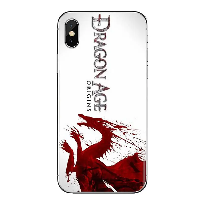 Силиконовый чехол для телефона Dragon Age Inquisition Game Illust iPod Touch Apple iPhone 4 4s 5 5S SE 5C 6 6S 7 8 X XR XS