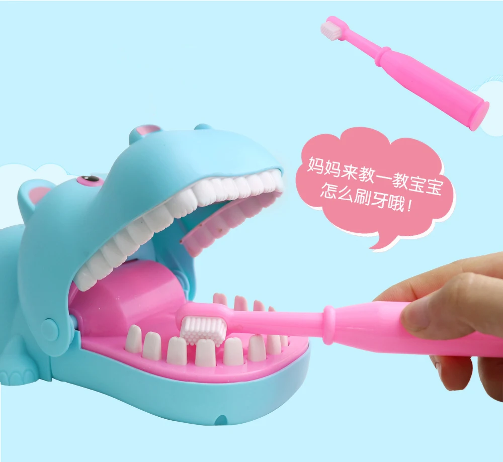 Bitting Toys Kwaii Hippo Bitting детские игрушки образовательные игрушки для детей игрушки для мальчиков подарок на день рождения игрушки для мальчиков 6 лет