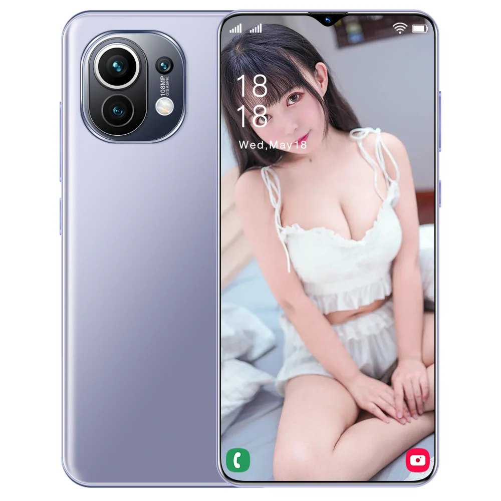 

2021 Newest Xiomi M11 Ultra Global Version 6.7 Inch HD Smartphone 6800mAh 16G 512G 32MP 50MP Snapdragon 888 Android 11 Cellphone