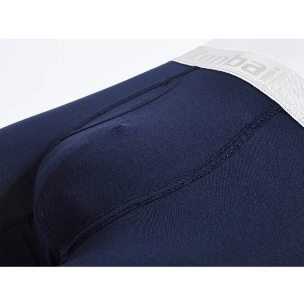 Men's Panties Underwear Shorts Boxers  Man Sexy Breathable Solid Color 4 PCS