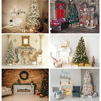shengyongbao christmas indoor theme photography background fireplace children backdrops for photo studio props 21712 yxsd 03