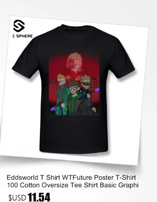 Eddsworld Толстовка Eddsworld толстовки хлопок свободный пуловер Толстовка Красная Зимняя Повседневная Большая длинная мужская Толстовка