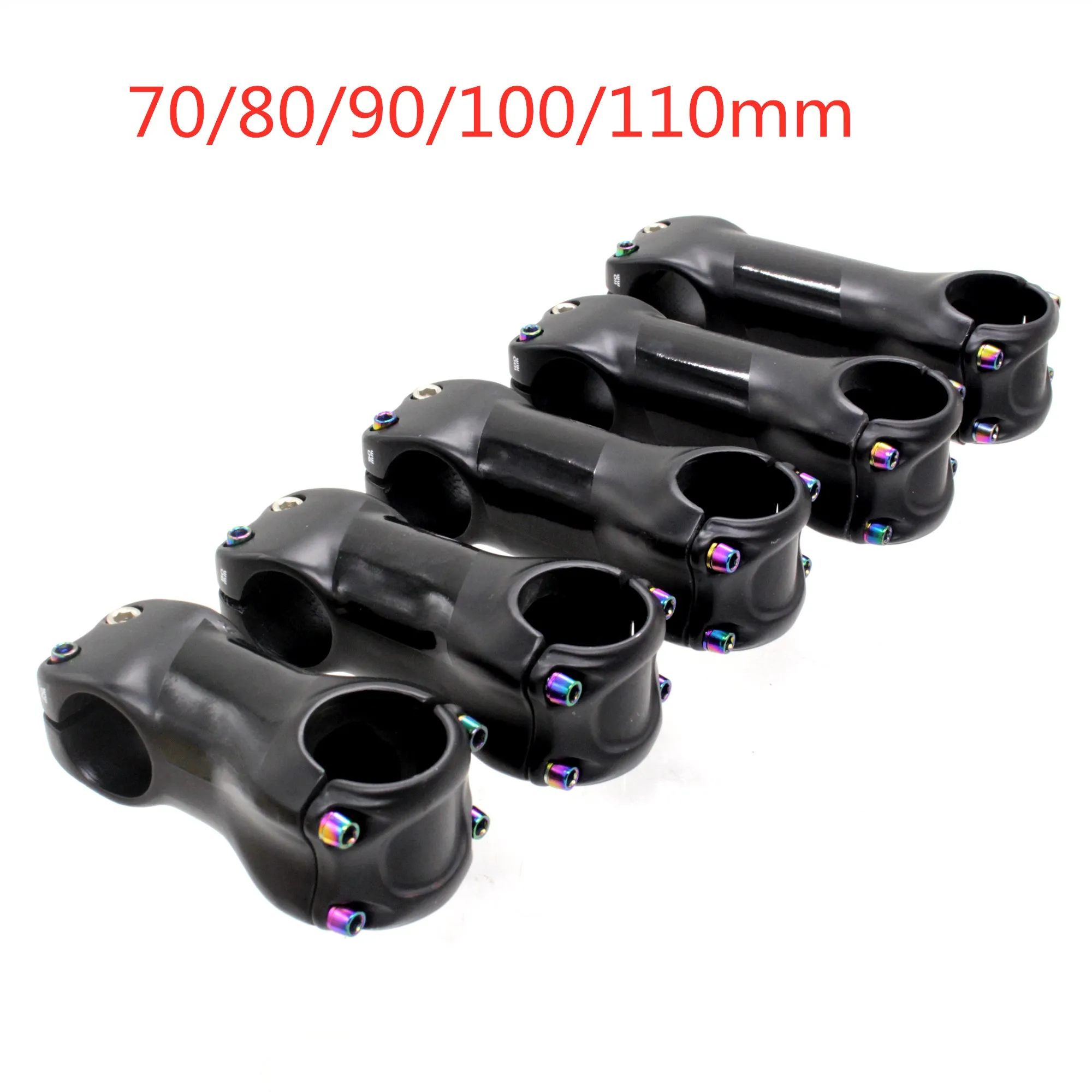 

New Carbon Fibre Road/MTB Bicycle Stem 31.8*70/80/90/100/110mm 6 Degree Cycling Parts Bicycle Stem